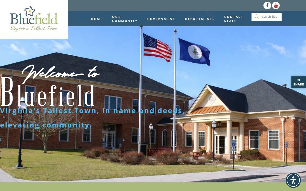 Bluefield Virginia criminal record town portal in Tazewell County