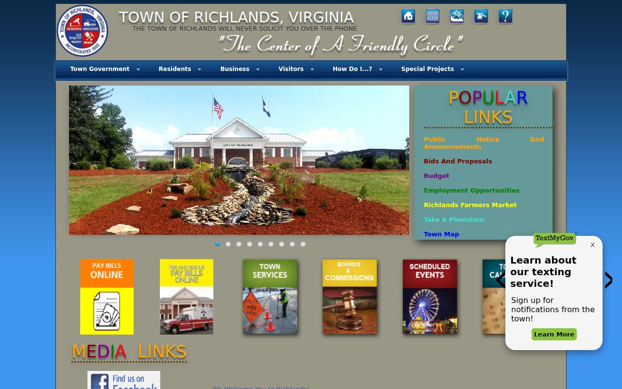 Richlands town criminal record access in Tazewell County