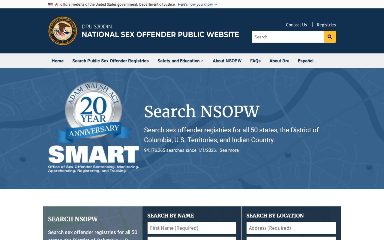 Tazewell County sex offender lookup through the national registry search